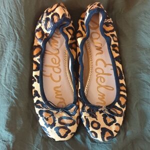 Sam Edelman Animal Print Ballet Flats